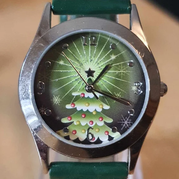 Accessories | 120 Silvergreen Leather Christmas Tree Womens  display picture 1